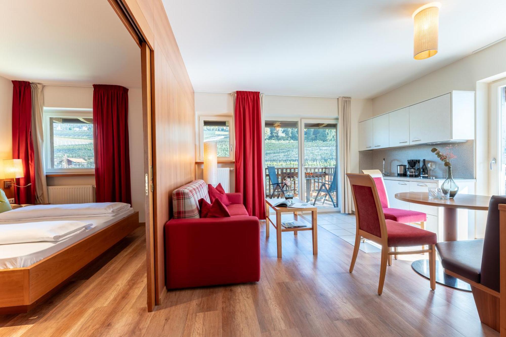 Feldhof Schenna Aparthotel Exteriör bild